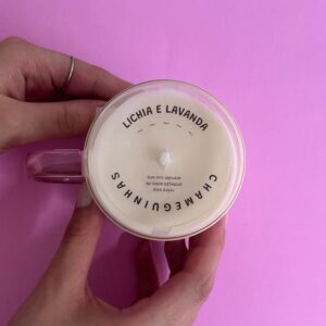 Vela Aromática Lichia e Lavanda 200g