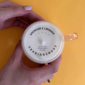 Vela Aromática Baunilha e Lavanda 200g