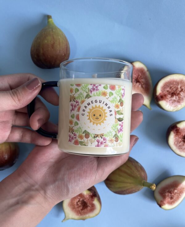 Vela Aromática Flor de Figo 200g