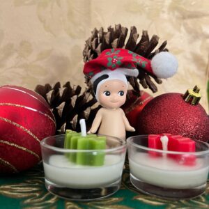 Duplinha de Velas Natalinas